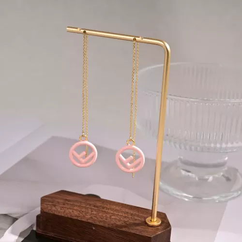 Wholesale Fendi Earrings For Women #1351496 $27.00 USD, Wholesale Quality Replica Fendi Earrings
