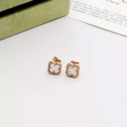 Wholesale Van Cleef &amp; Arpels Earrings For Women #1351508 $25.00 USD, Wholesale Quality Replica Van Cleef &amp; Arpels Earrings