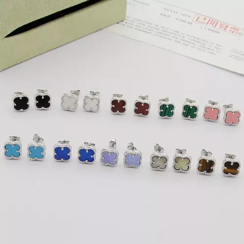 Replica Van Cleef & Arpels Earrings For Women #1351510 $25.00 USD for Wholesale