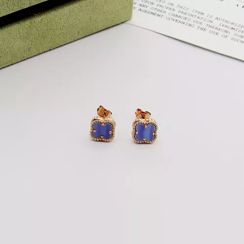 Wholesale Van Cleef &amp; Arpels Earrings For Women #1351517 $25.00 USD, Wholesale Quality Replica Van Cleef &amp; Arpels Earrings
