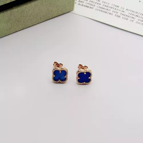 Wholesale Van Cleef &amp; Arpels Earrings For Women #1351523 $25.00 USD, Wholesale Quality Replica Van Cleef &amp; Arpels Earrings
