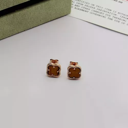 Wholesale Van Cleef &amp; Arpels Earrings For Women #1351526 $25.00 USD, Wholesale Quality Replica Van Cleef &amp; Arpels Earrings