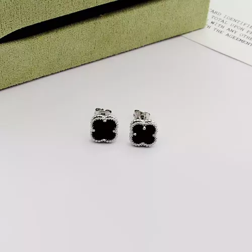 Wholesale Van Cleef &amp; Arpels Earrings For Women #1351531 $25.00 USD, Wholesale Quality Replica Van Cleef &amp; Arpels Earrings