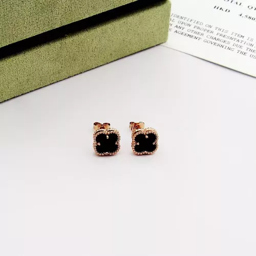 Wholesale Van Cleef &amp; Arpels Earrings For Women #1351532 $25.00 USD, Wholesale Quality Replica Van Cleef &amp; Arpels Earrings