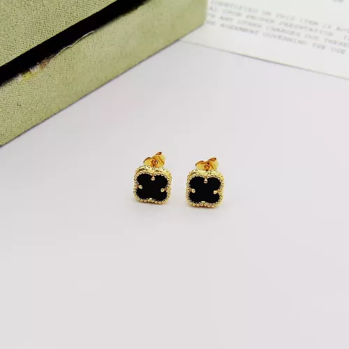 Wholesale Van Cleef &amp; Arpels Earrings For Women #1351533 $25.00 USD, Wholesale Quality Replica Van Cleef &amp; Arpels Earrings
