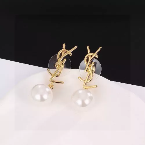 Wholesale Yves Saint Laurent YSL Earrings For Women #1351538 $25.00 USD, Wholesale Quality Replica Yves Saint Laurent YSL Earrings