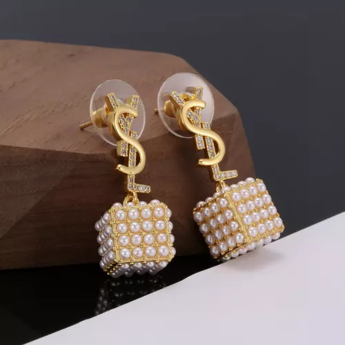 Wholesale Yves Saint Laurent YSL Earrings For Women #1351547 $29.00 USD, Wholesale Quality Replica Yves Saint Laurent YSL Earrings