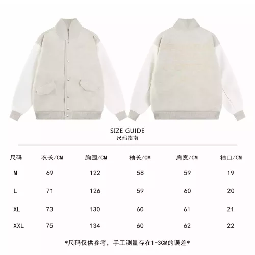 Replica Christian Dior Jackets Long Sleeved For Unisex #1351592 $80.00 USD for Wholesale
