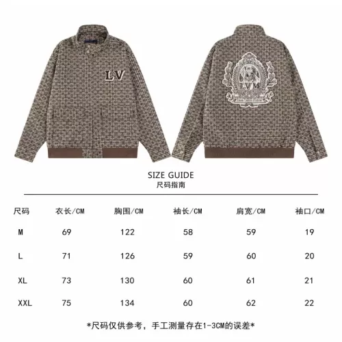 Replica Louis Vuitton LV Jackets Long Sleeved For Unisex #1351636 $82.00 USD for Wholesale