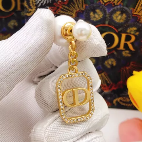 Replica Christian Dior Earrings For Women #1351672 $29.00 USD for Wholesale