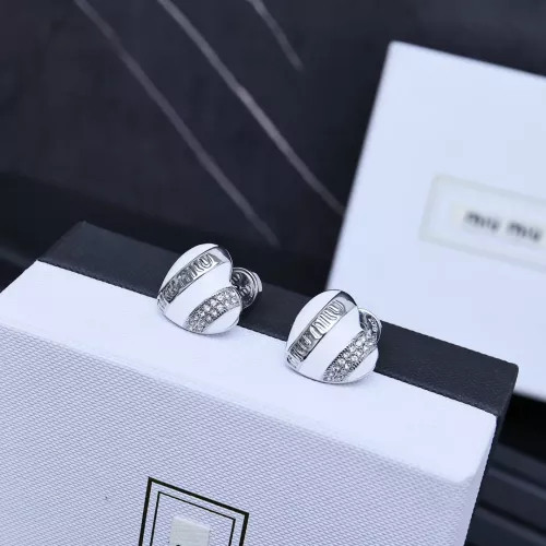Wholesale MIU MIU Earrings For Women #1351676 $29.00 USD, Wholesale Quality Replica MIU MIU Earrings