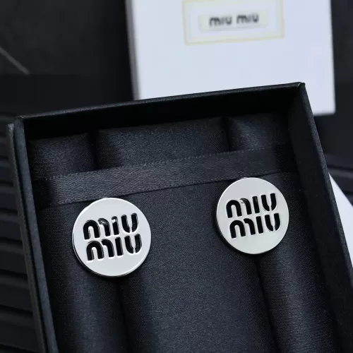Wholesale MIU MIU Earrings For Women #1351684 $27.00 USD, Wholesale Quality Replica MIU MIU Earrings