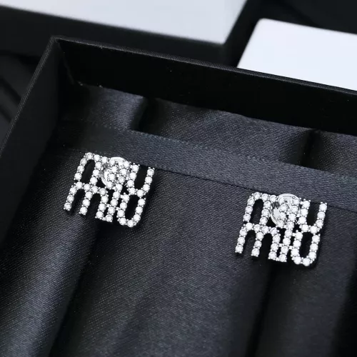 Wholesale MIU MIU Earrings For Women #1351686 $29.00 USD, Wholesale Quality Replica MIU MIU Earrings