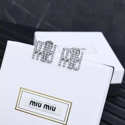 Replica MIU MIU Earrings For Women #1351686 $29.00 USD for Wholesale