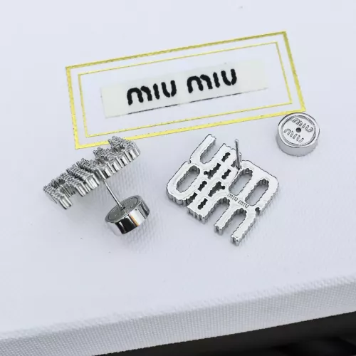 Replica MIU MIU Earrings For Women #1351686 $29.00 USD for Wholesale