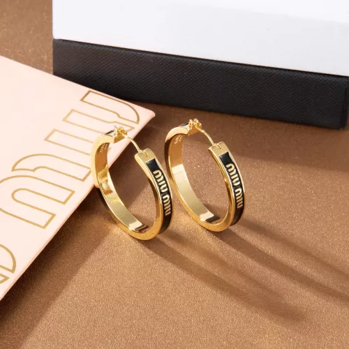 Wholesale MIU MIU Earrings For Women #1351697 $29.00 USD, Wholesale Quality Replica MIU MIU Earrings