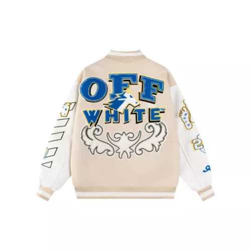 Replica Off-White Jackets Long Sleeved For Unisex #1351703 $80.00 USD for Wholesale