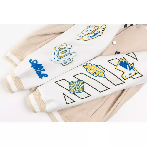 Replica Off-White Jackets Long Sleeved For Unisex #1351703 $80.00 USD for Wholesale