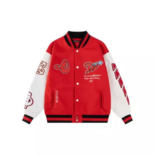 Wholesale Off-White Jackets Long Sleeved For Unisex #1351704 $80.00 USD, Wholesale Quality Replica Off-White Jackets