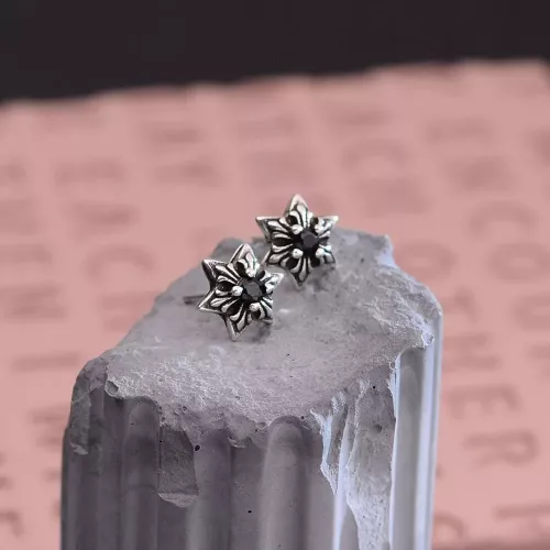 Wholesale Chrome Hearts Earrings #1351710 $29.00 USD, Wholesale Quality Replica Chrome Hearts Earrings