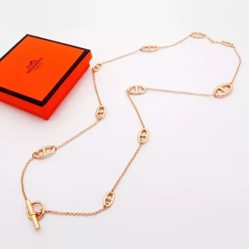 Wholesale Hermes Necklaces #1351713 $38.00 USD, Wholesale Quality Replica Hermes Necklaces