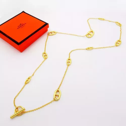 Wholesale Hermes Necklaces #1351714 $38.00 USD, Wholesale Quality Replica Hermes Necklaces