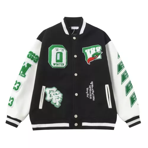 Wholesale Off-White Jackets Long Sleeved For Unisex #1351717 $76.00 USD, Wholesale Quality Replica Off-White Jackets