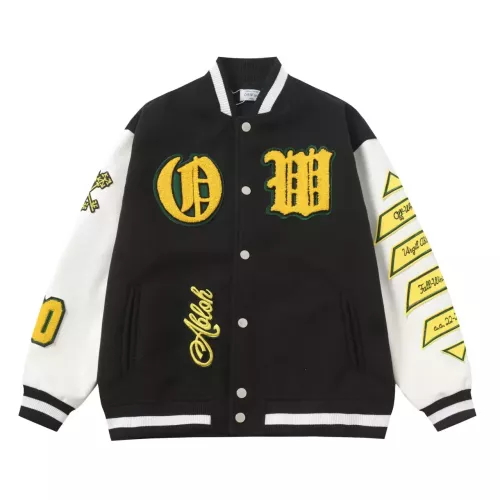 Wholesale Off-White Jackets Long Sleeved For Unisex #1351721 $76.00 USD, Wholesale Quality Replica Off-White Jackets