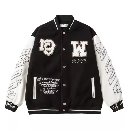 Wholesale Off-White Jackets Long Sleeved For Unisex #1351732 $82.00 USD, Wholesale Quality Replica Off-White Jackets
