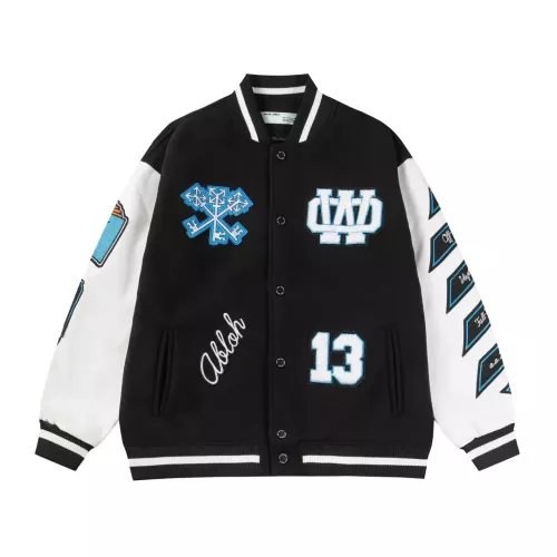 Wholesale Off-White Jackets Long Sleeved For Unisex #1351733 $76.00 USD, Wholesale Quality Replica Off-White Jackets