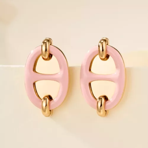 Wholesale Hermes Earrings For Women #1351734 $56.00 USD, Wholesale Quality Replica Hermes Earrings