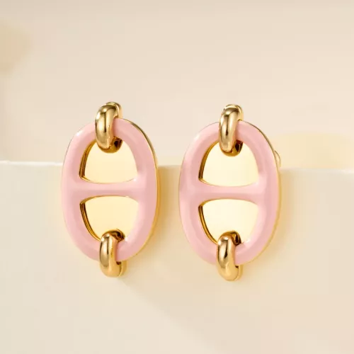 Wholesale Hermes Earrings For Women #1351735 $56.00 USD, Wholesale Quality Replica Hermes Earrings
