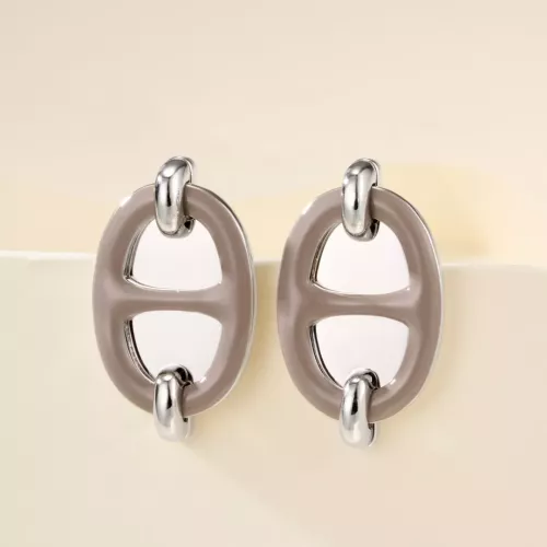 Wholesale Hermes Earrings For Women #1351739 $56.00 USD, Wholesale Quality Replica Hermes Earrings