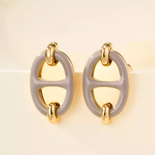 Wholesale Hermes Earrings For Women #1351741 $56.00 USD, Wholesale Quality Replica Hermes Earrings