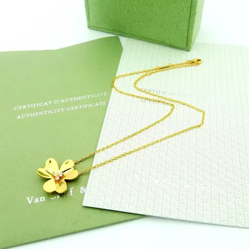 Wholesale Van Cleef &amp; Arpels Necklaces For Women #1351801 $25.00 USD, Wholesale Quality Replica Van Cleef &amp; Arpels Necklaces