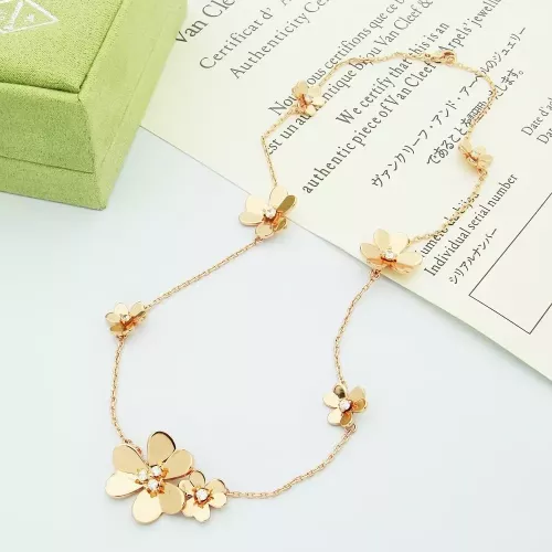 Wholesale Van Cleef &amp; Arpels Necklaces For Women #1351803 $32.00 USD, Wholesale Quality Replica Van Cleef &amp; Arpels Necklaces