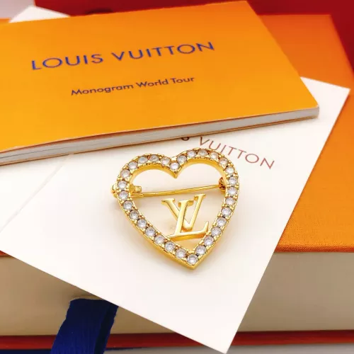 Wholesale Louis Vuitton LV Brooches For Women #1351808 $29.00 USD, Wholesale Quality Replica Louis Vuitton LV Brooches