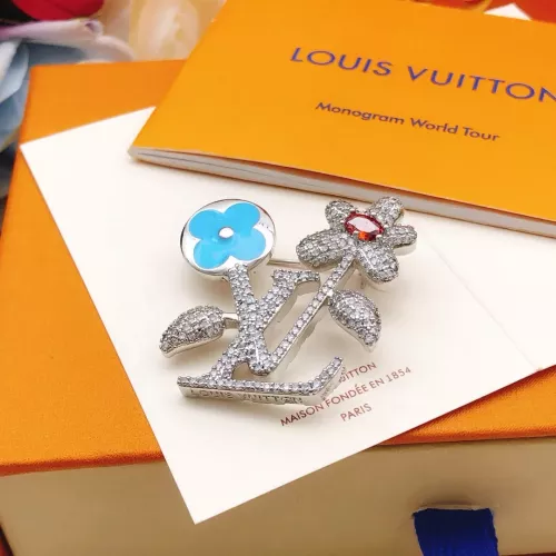 Wholesale Louis Vuitton LV Brooches For Women #1351811 $38.00 USD, Wholesale Quality Replica Louis Vuitton LV Brooches
