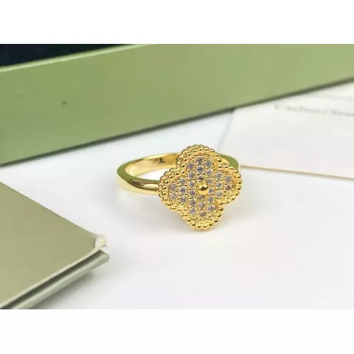 Wholesale Van Cleef &amp; Arpels Rings In Gold For Women #1351832 $23.00 USD, Wholesale Quality Replica Van Cleef &amp; Arpels Rings