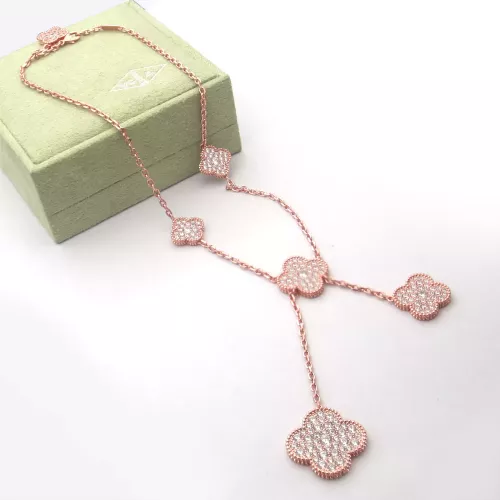 Wholesale Van Cleef &amp; Arpels Necklaces For Women #1351839 $40.00 USD, Wholesale Quality Replica Van Cleef &amp; Arpels Necklaces