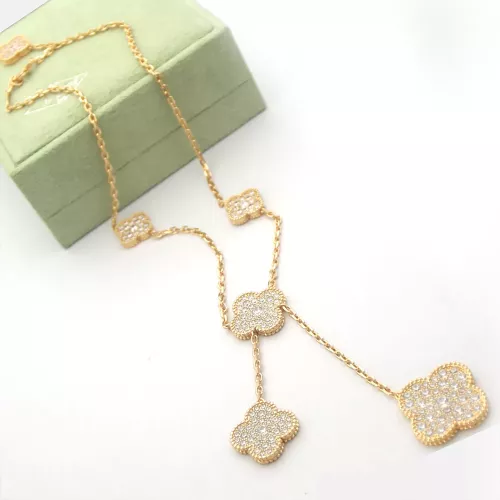 Wholesale Van Cleef &amp; Arpels Necklaces For Women #1351840 $40.00 USD, Wholesale Quality Replica Van Cleef &amp; Arpels Necklaces