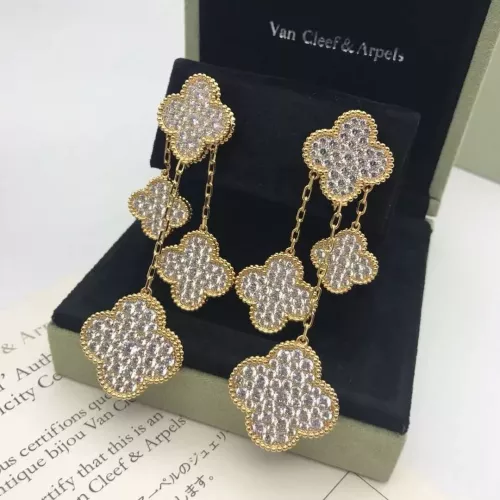 Wholesale Van Cleef &amp; Arpels Earrings For Women #1351856 $39.00 USD, Wholesale Quality Replica Van Cleef &amp; Arpels Earrings