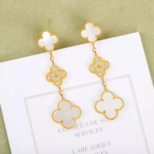 Wholesale Van Cleef &amp; Arpels Earrings For Women #1351873 $38.00 USD, Wholesale Quality Replica Van Cleef &amp; Arpels Earrings