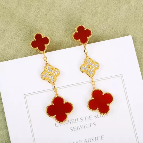 Wholesale Van Cleef &amp; Arpels Earrings For Women #1351875 $38.00 USD, Wholesale Quality Replica Van Cleef &amp; Arpels Earrings