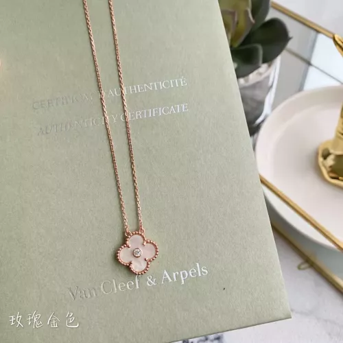 Wholesale Van Cleef &amp; Arpels Necklaces For Women #1351888 $25.00 USD, Wholesale Quality Replica Van Cleef &amp; Arpels Necklaces