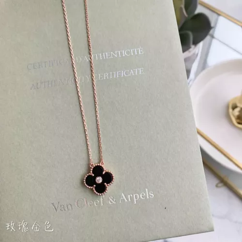 Wholesale Van Cleef &amp; Arpels Necklaces For Women #1351891 $25.00 USD, Wholesale Quality Replica Van Cleef &amp; Arpels Necklaces