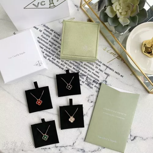 Replica Van Cleef & Arpels Necklaces For Women #1351891 $25.00 USD for Wholesale