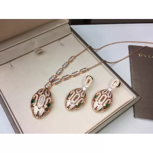 Wholesale Bvlgari Jewelry Set For Women #1351920 $85.00 USD, Wholesale Quality Replica Bvlgari Jewelry Set