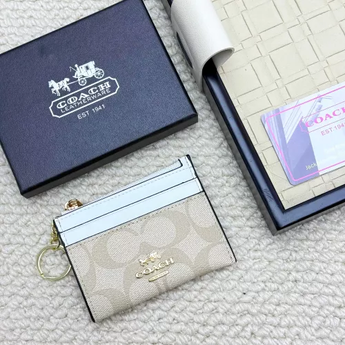 Wholesale Coach Card Case #1351929 $34.00 USD, Wholesale Quality Replica Coach Wallets