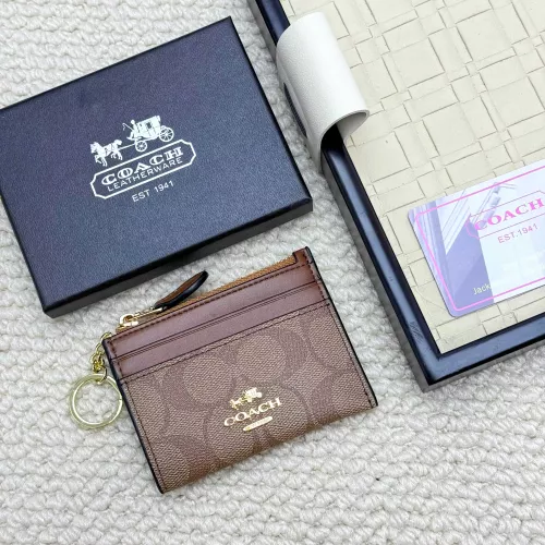 Wholesale Coach Card Case #1351934 $34.00 USD, Wholesale Quality Replica Coach Wallets